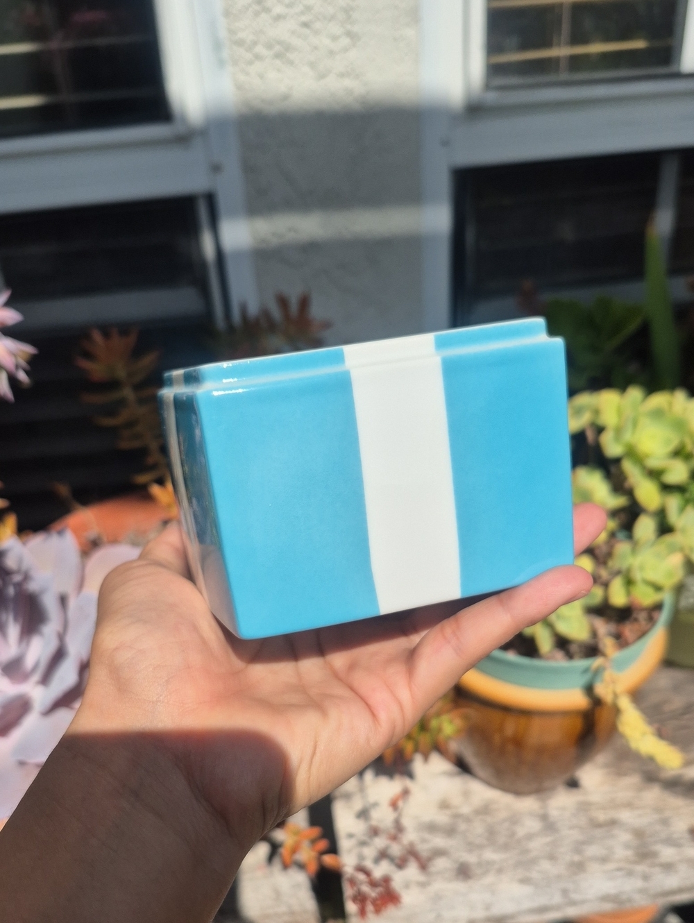 Tiffany & Co. Porcelain 3.5"x2.5" Replacement Vintage Trinket Gift Box Base Only